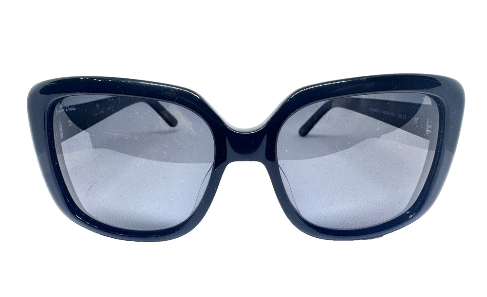 FRANCIS DRAKE SAUSALITO BLACK EYEGLASSES 54-16-135 DESIGNER AUTHENTIC FRAME